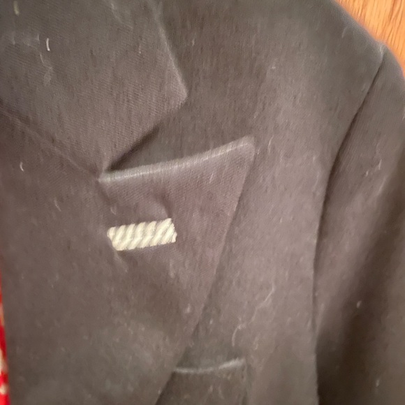 Anthropology Black wool blend blazer - Picture 3 of 7